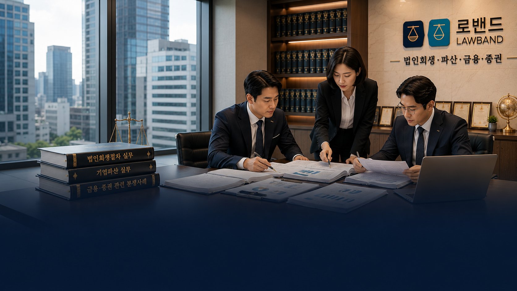 법인회생 파산 금융 증권
